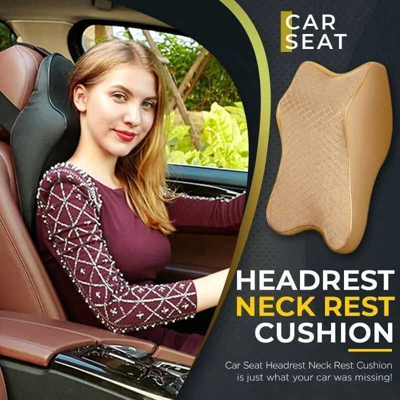🔥 Comfort Car Seat Headrest Neck Rest Cushion